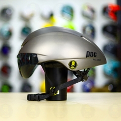 Poc Falcon Xám Titanium nhám Freesize FREESHIP