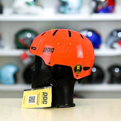 Nón Bảo Hiểm POC P05 Freesize FREESHIP - Cam Bóng