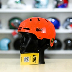 Nón Bảo Hiểm POC P05 Freesize FREESHIP - Cam Bóng