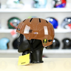 Nón Bảo Hiểm POC P05 Freesize FREESHIP - Nâu Bóng