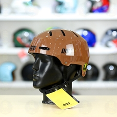 Nón Bảo Hiểm POC P05 Freesize FREESHIP - Nâu Bóng