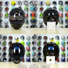Tem Decal AGV Myth Xanh GP Cho Nón Fullface - Không Nón - FREESHIP