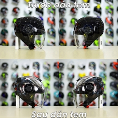 Tem Decal Winner X Xám cho ROC 06/ YOHE 851 - FREESHIP