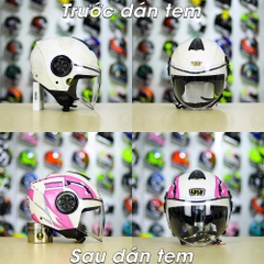 Tem Decal AGV Blade Hồng cho ROC 06/ YOHE 851 - Freeship