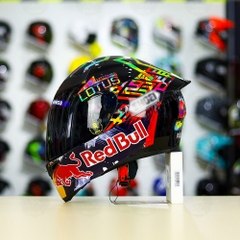 Mũ Royal M138b Đen Bóng + Tặng Dán Tem Decal Shoei M93 V2 Water Color Đa Sắc FREESHIP