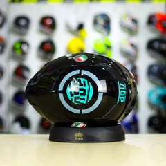 Mũ Royal M138b Đen Bóng + Tặng Dán Tem Decal AGV Myth V1 Xanh Ngọc FREESHIP