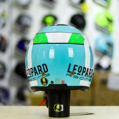 Mũ 3/4 Royal M139 Xanh Ngọc Leopard Freeship