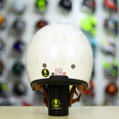 Mũ 3/4 Royal M139 Trắng Bóng 2024 FREESHIP