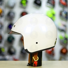 Mũ 3/4 Royal M139 Trắng Bóng 2024 FREESHIP