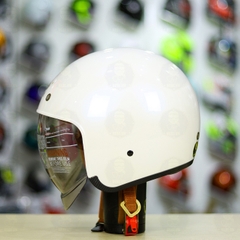 Mũ 3/4 Royal M139 Trắng Bóng 2024 FREESHIP