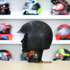 Mũ 3/4 Royal M139 Vân Carbon Nhám FREESHIP