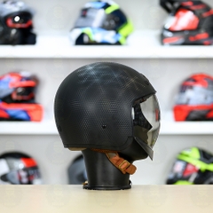 Mũ 3/4 Royal M139 Vân Carbon Nhám FREESHIP