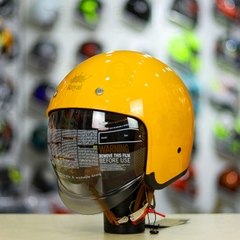 Mũ 3/4 Royal M139 Vàng Bóng Freeship