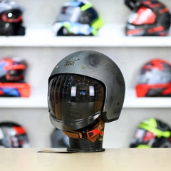 Mũ 3/4 Royal M139 Xám Xước Nhám FREESHIP