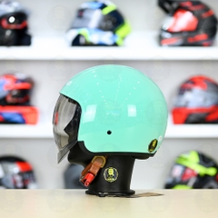 Mũ 3/4 Royal M139 Xanh Ngọc Pastel FREESHIP