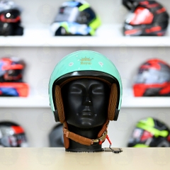 Mũ 3/4 Royal M139 Xanh Ngọc Pastel FREESHIP