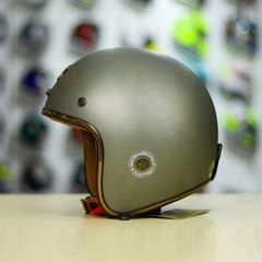 Mũ 3/4 Royal M20C Ruby Xám Nhám FREESHIP