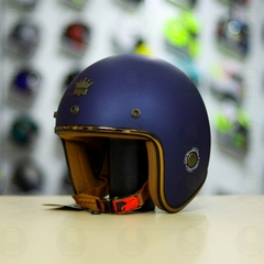 Mũ 3/4 ROYAL M20C Ruby Xanh Mực Nhám FREESHIP