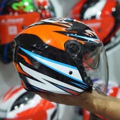 Mũ 3/4 Royal M268(2 Kính) BASANI Bóng Nhỏ Gọn Nhẹ FREESHIP