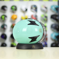 Mũ 3/4 Royal M268(2 Kính) Xanh Ngọc Bóng Nhỏ Gọn Nhẹ FREESHIP