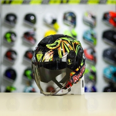 Mũ 3/4 ROYAL XH01 + Dán Tem Decal Shoei KURAMA FREESHIP