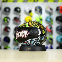 Mũ 3/4 ROYAL XH01 + Dán Tem Decal Shoei KURAMA FREESHIP