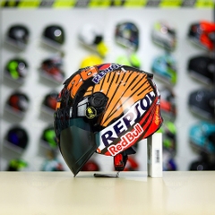 Mũ 3/4 ROYAL XH01 + Dán Tem Decal Honda REPSOL FREESHIP