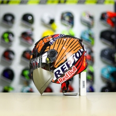 Mũ 3/4 ROYAL XH01 + Dán Tem Decal Honda REPSOL FREESHIP