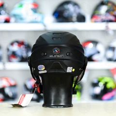 Mũ 1/2 Sunda 125BC Đen Nhám FREESIZE