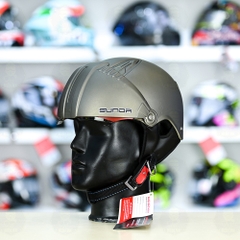 Mũ 1/2 Sunda 135D Xám Nhám FREESIZE