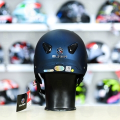 Mũ 1/2 Sunda 135D Xanh Dương Nhám FREESIZE