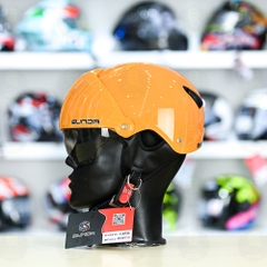 Mũ 1/2 Sunda 135D Vàng Bóng FREESIZE