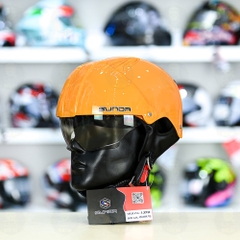 Mũ 1/2 Sunda 135D Vàng Bóng FREESIZE