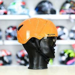 Mũ 1/2 Sunda 135D Vàng Bóng FREESIZE