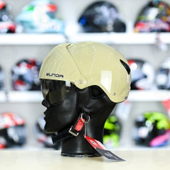 Mũ 1/2 Sunda 135D Ngà Bóng FREESIZE