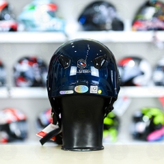 Mũ 1/2 Sunda 135D Xanh Dương Bóng FREESIZE