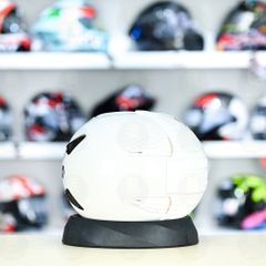 Mũ 1/2 Sunda 135D Trắng Bóng FREESIZE