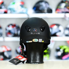 Mũ 1/2 Sunda 135D Đen Nhám FREESIZE