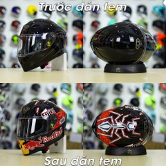 Tem Decal M93 Redbull Version 2 Cho Nón Fullface - Không Nón - FREESHIP