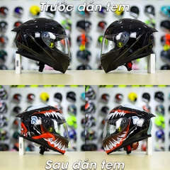 Tem Decal Venom Version 2 Cho Nón Fullface - Không Nón - FREESHIP
