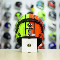 Mũ Fullface Yohe 978 PLUS 2020 Game Cam Vàng Bóng FREESHIP