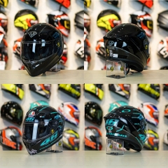 Tem Decal AGV Project 46 Xanh Ngọc Cho Nón Fullface - Không Nón - FREESHIP