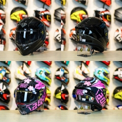 Tem Decal AGV Myth Version 2 Pink Candy Cho Nón Fullface - Không Nón - FREESHIP