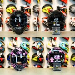 Tem Decal AGV Myth Version 2 Pink Candy Cho Nón Fullface - Không Nón - FREESHIP