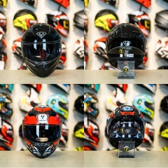 Tem Decal Yamaha Exciter Đỏ Cho Nón Fullface - Không Nón - FREESHIP