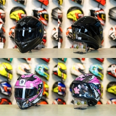 Tem Decal Yamaha R15 Pink Candy Cho Nón Fullface - Không Nón - FREESHIP