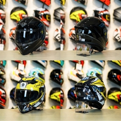 Tem Decal Yamaha R15 Vàng Cho Nón Fullface - Không Nón - FREESHIP