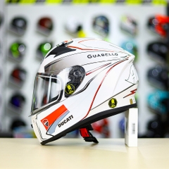 Tem Decal Ducati Version 1 Cho Nón Fullface - Không Nón - FREESHIP