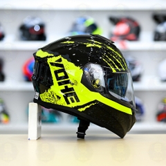 Mũ Fullface Yohe 981 Camo Đen Vàng Bóng FREESHIP