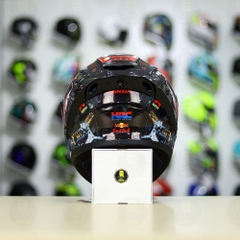 Full Combo Mũ EGO E81 Tem Decal Honda CBR Red FREESHIP